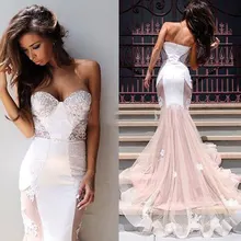 Платья знаменитостей, Vestidos Longos Formatura, сексуальные, с аппликацией, кружевные, sereia Vestidos Abendkleider festa vestido longo