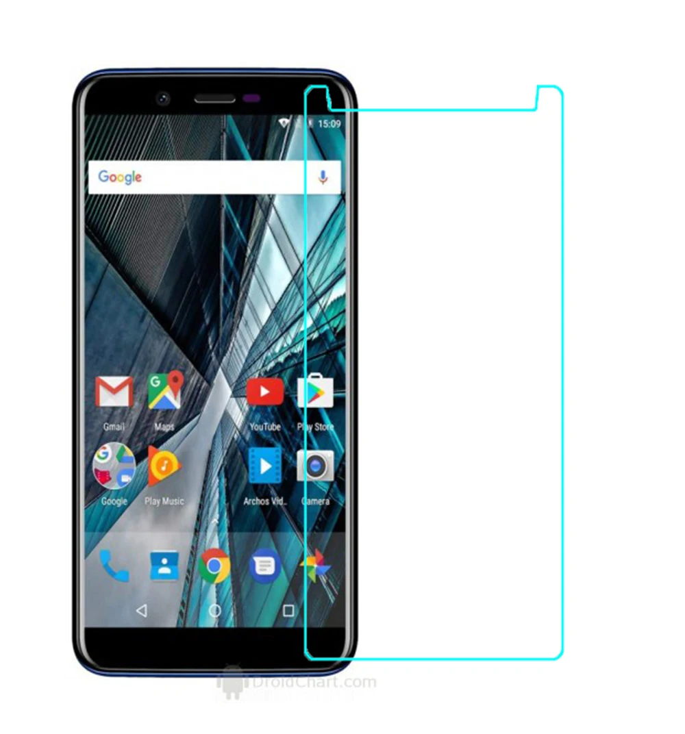 Защитная пленка для Archos 50f неон Core 55S 57s закаленное стекло 50F Helium 50B кобальт ultral