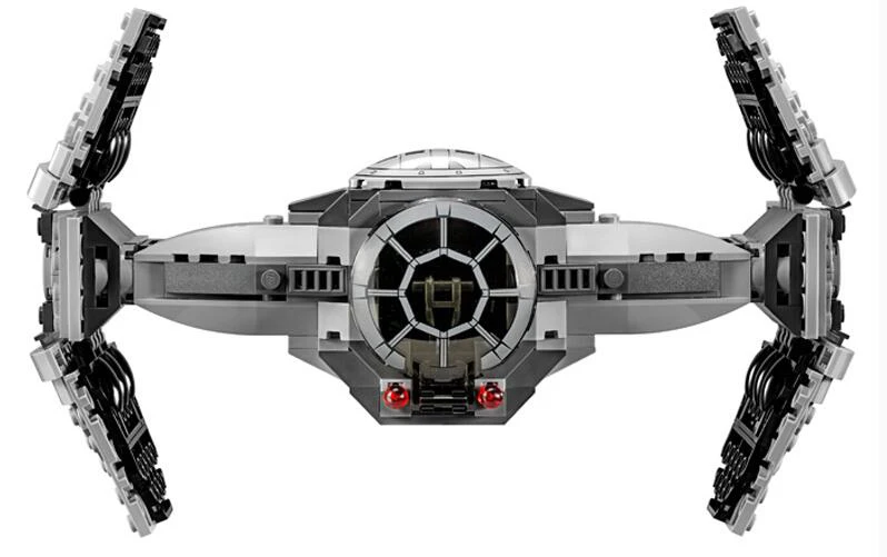 Новые Строительные блоки star Wars совместимые с IEGOset 75082 The Force Awakens TIE Advanced Prototype fighter