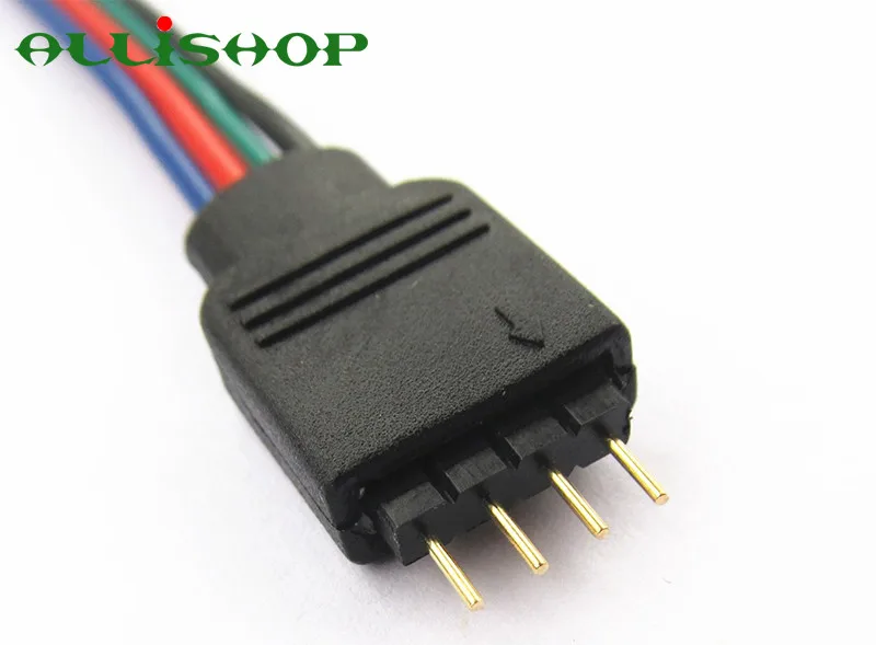 1 шт. разъем для светодиодной ленты 15 см 5050 RGB|strip light connector|led strip connectorlighting connector |