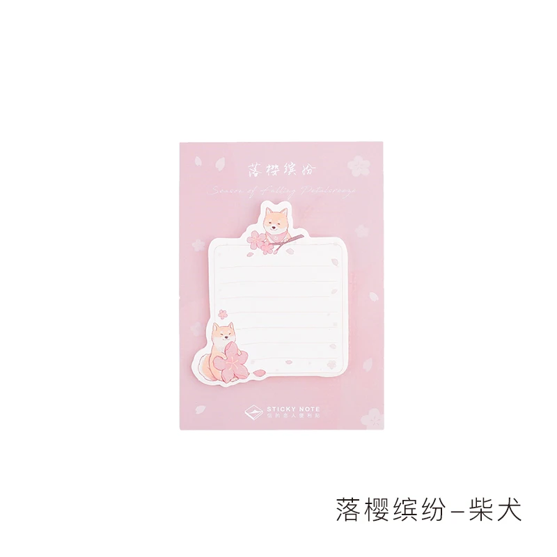 ChaiQuan 1 шт. блокноты для записей Липкие заметки Kawaii бумага вишня блокнот дневник Скрапбукинг наклейки офисные школьные канцелярские блокноты - Цвет: ChaiQuan