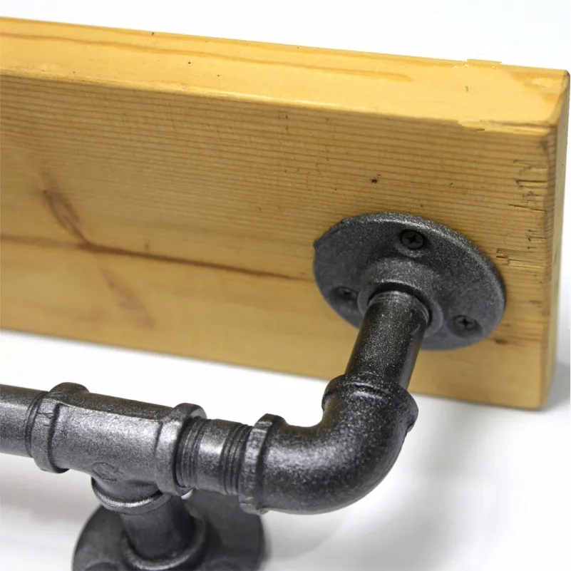 Чердак американская мебель в стиле кантри кованая стенная полка книжный шкаф для