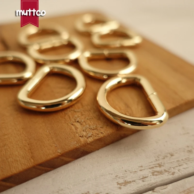 Кольца сделай сам для собачьего ошейника 2 0 см несварные Dee D-образные кольца