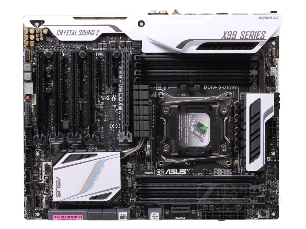 Verkaufen Original Motherboard Für ASUS X99-DELUXE DDR4 LGA 2011-3 USB2.0 USB3.0 64 GB X99 Desktop Mother Freies Verschiffen