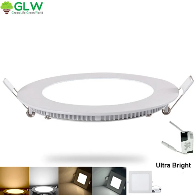 Светодиодный потолочный светильник с регулируемой яркостью 6 Вт/9 Вт/12 Вт/15 Вт/18