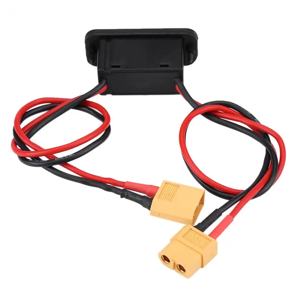 1pc Heavy Duty Large Current Power Switch Battery Holder Connector For RC Airplane Model On/Off Lead | Игрушки и хобби