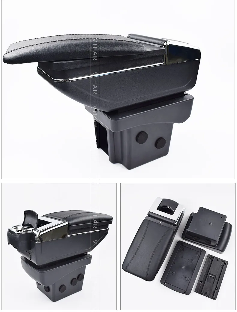 Vtear для автомобиля Chevrolet Niva подлокотник кожаный подлокотник usb коробка для хранения аксессуары для автомобиля-Стайлинг украшение центральная консоль интерьер шевроле нива