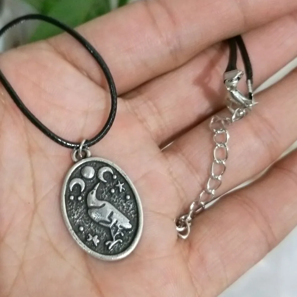 Винтажный норвежский викинг один Ворон Тройная Лунная богиня пентаграмма Wiccan