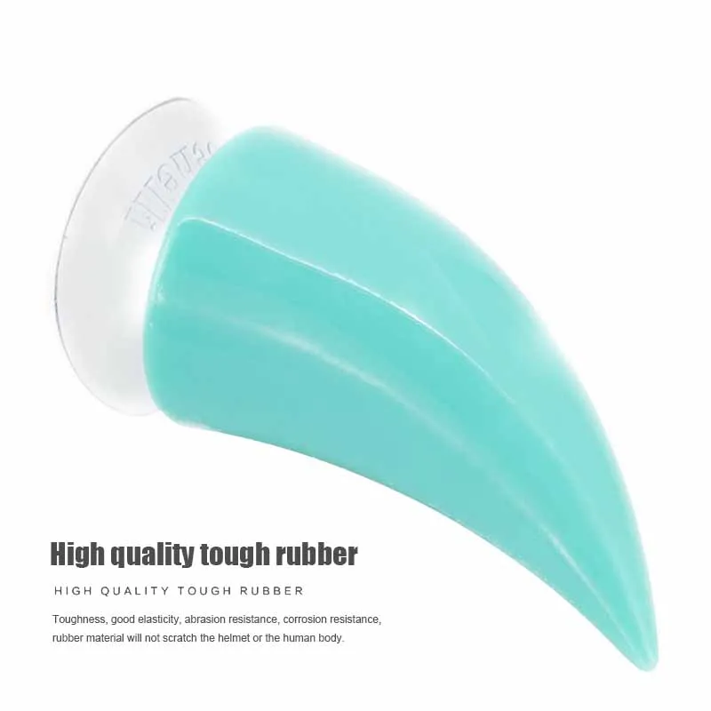 Лидер продаж 1 пара Рожков для мотоциклетного шлема с присоской защитный декор