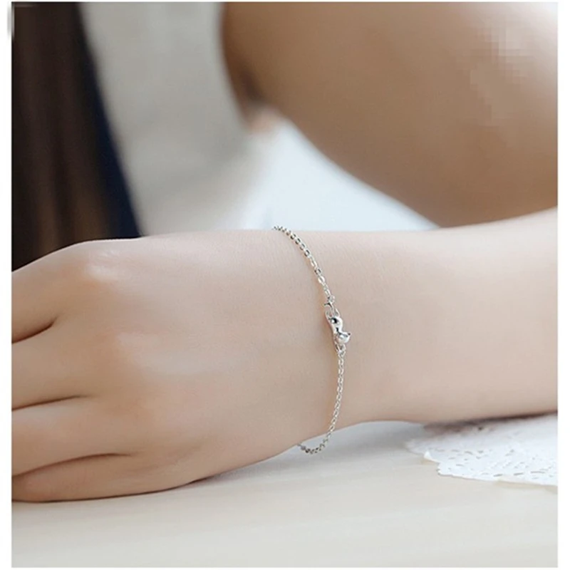 10pcs/lot Fashion Cute Little Kitty Bracelet Hanging Cat Handmade Lovely For Girl Birthday Gift | Украшения и аксессуары