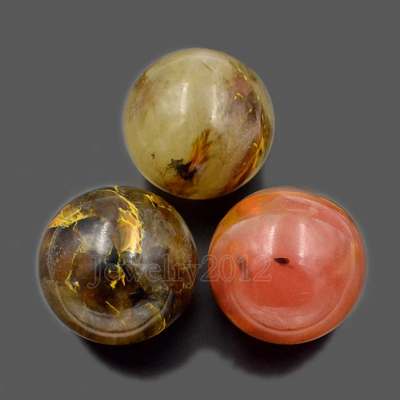 01 Volcano Quartz 1 шт. 50 мм натуральные драгоценные камни круглый шар кристалл лечебная Сфера массаж рок камни декор модные ювелирные изделия дизайн - Цвет: 01 Volcano Quartz