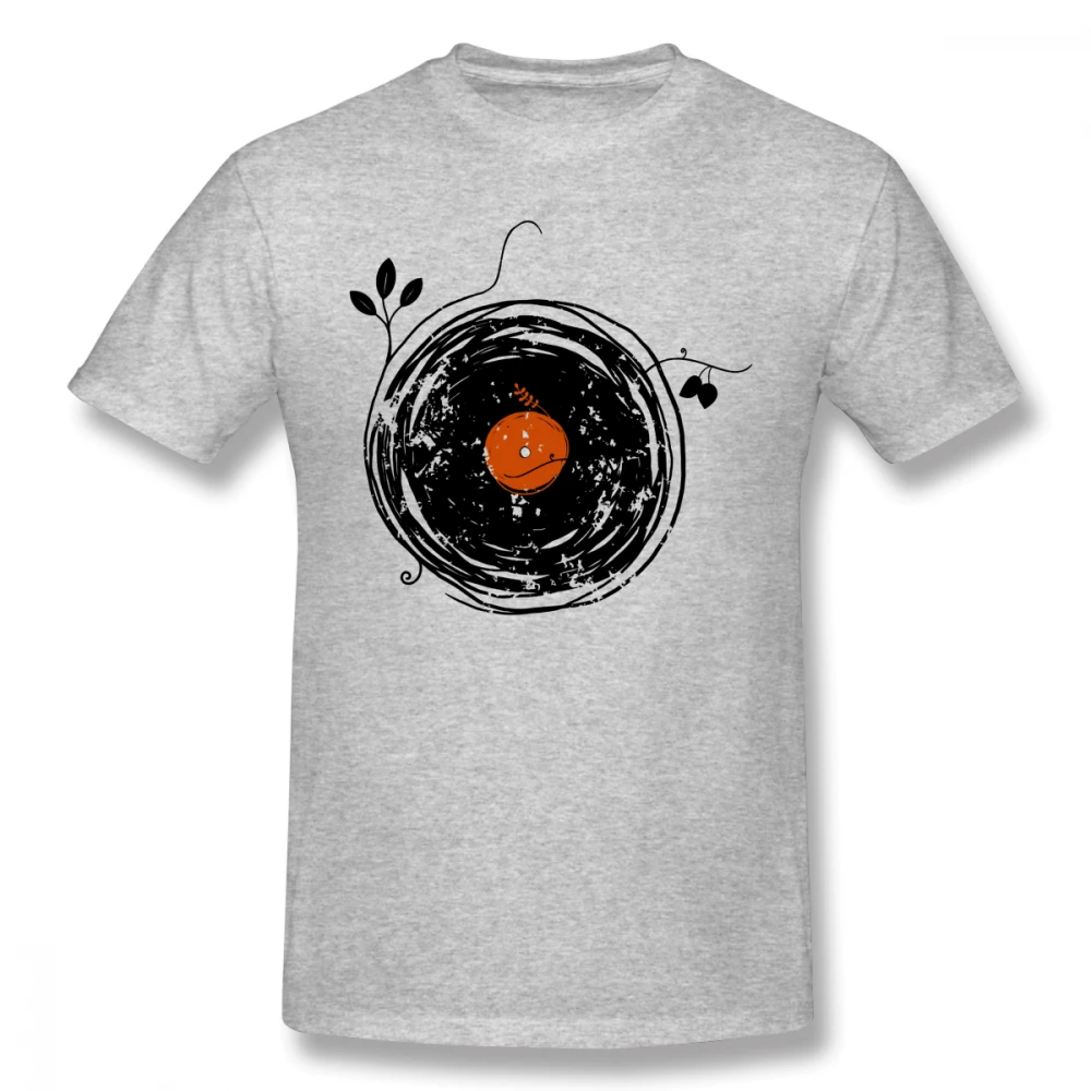 Enchanting Vinyl Records Vintage T-shirt For Men Plus Size 5XL 6XL Team Tshirt | Мужская одежда