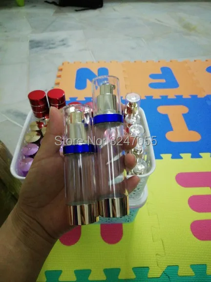 Прозрачная профессиональная косметическая бутылка для безвоздушной основы