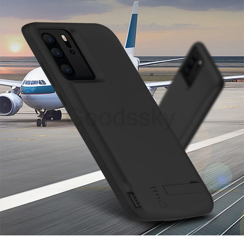 Внешний аккумулятор USB зарядное устройство чехол для huawei P30 Pro противоударный Аккумулятор Чехол для блока питания для huawei P30 зарядка задняя крышка Капа
