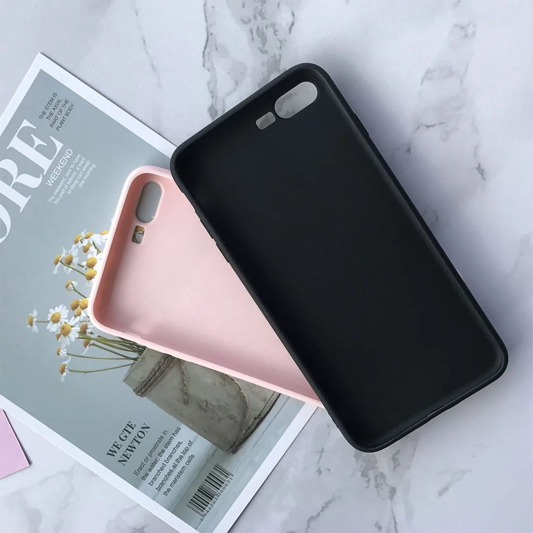 For Huawei Honor Enjoy 8 Plus Y9 2018 Case Cute Cartoon Cat Dog ZOO Animal face ring Lip Silicon Soft TPU Cover Phone |