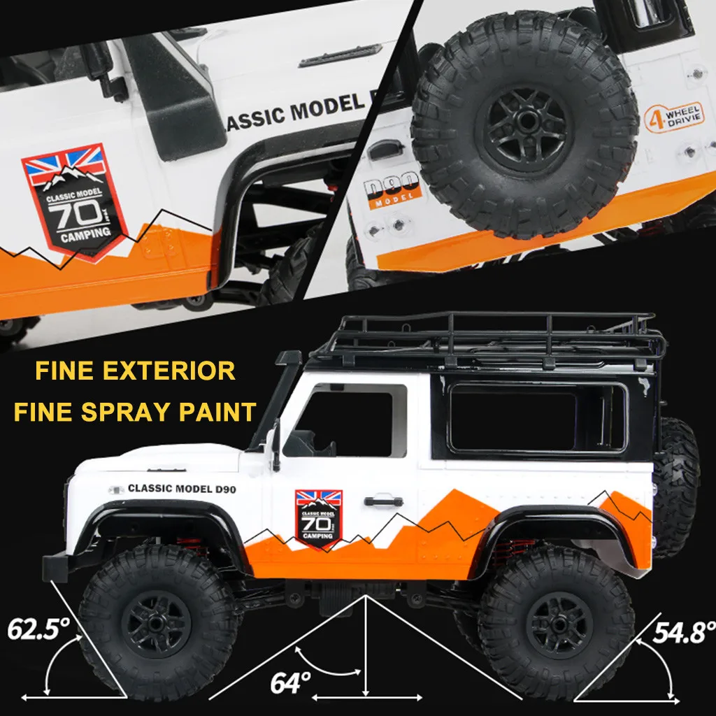 MN-99 Радиоуправляемый автомобиль 2,4G 1/12 4WD RTR военный Рок Гусеничный грузовик багги внедорожный автомобиль с дистанционным управлением