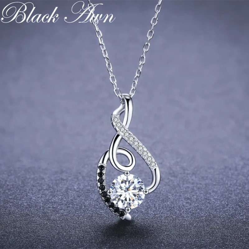 Женское ожерелье из серебра 100% пробы P081|jewelry necklace pendants|jewelry pendantjewelry black |