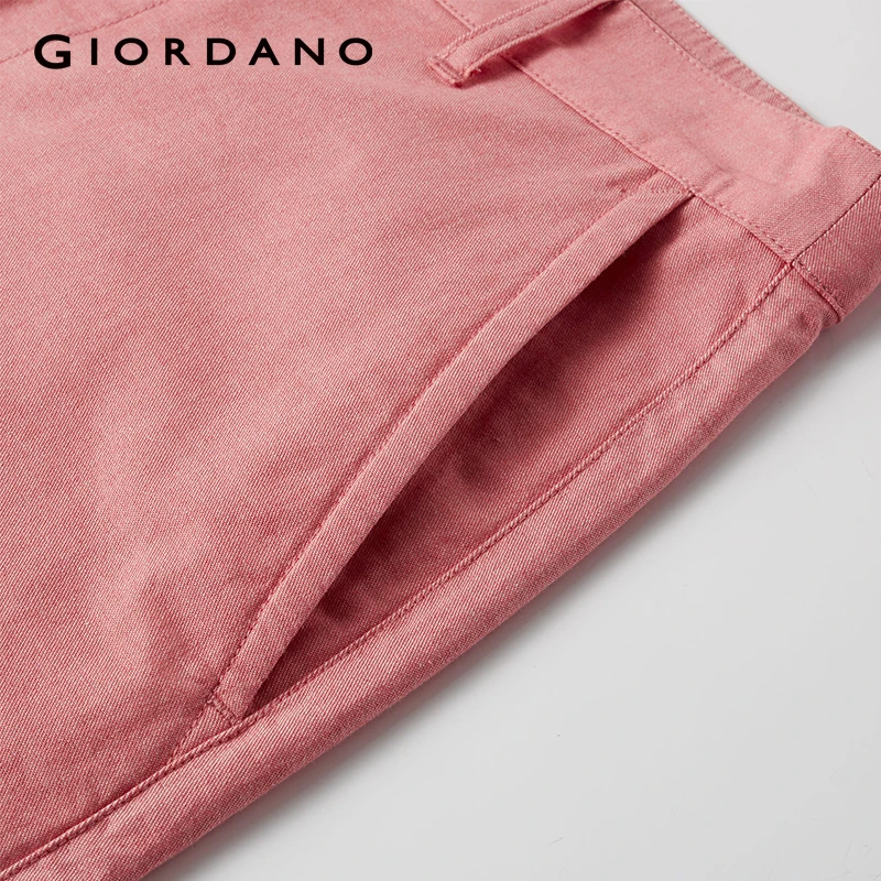 Giordano шорты мужские эластичные хлопчатобумажные на средней талии хлопок slim fit