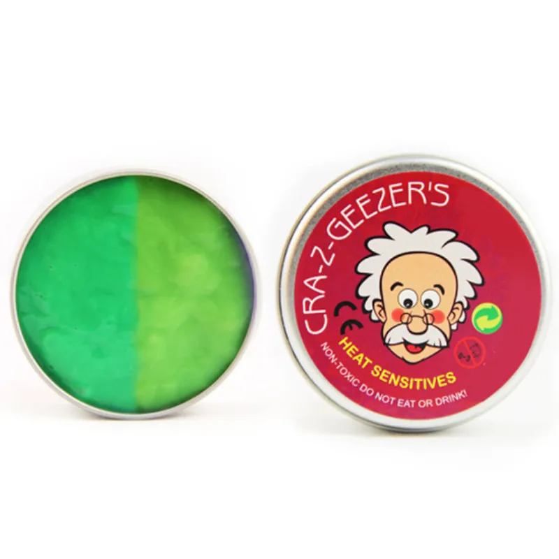 Green DIY изменение температуры цвета поставки слаймов Полимерная глина Резина Dis цвет ation Пластилин грязи Волшебная Рука отскок игрушки Дети шпатлевка - Цвет: Green