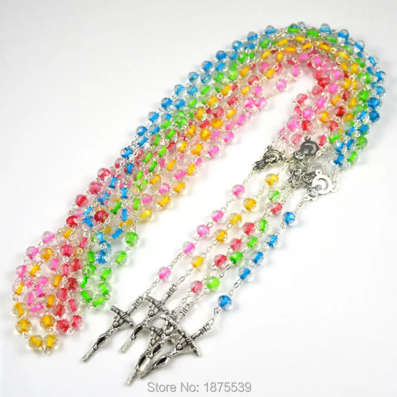 Зеленые Кристальные бусины фотобумага крест пять цветов зеленый синий красный