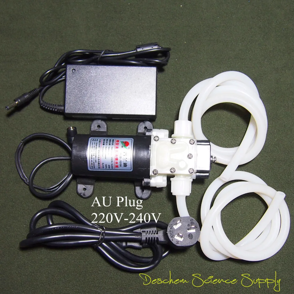 DC12V, 45 Вт, диафрагма водяной насос, с Адаптеры питания и 2 м шланг, Применение в посуда