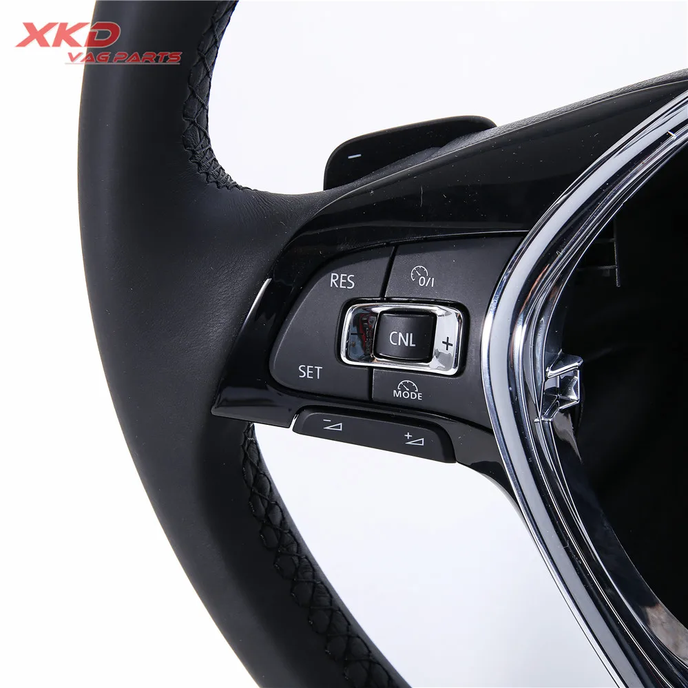 Новое черное Многофункциональное рулевое колесо подходит для J etta MK6 Tiguan 5NG419091 C CYT