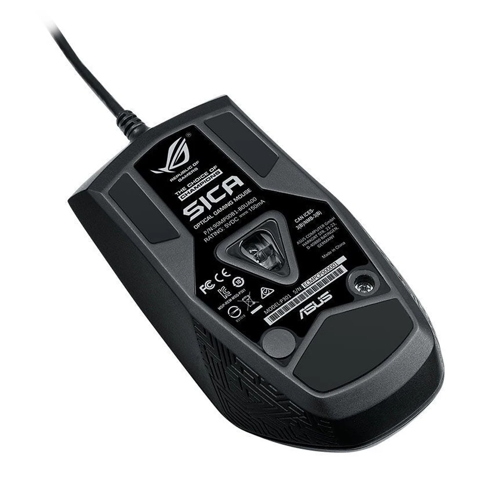 Мышь ASUS P301-1A ROG Gaming CF/геймерский коврик для мыши мышь бренд 5000 точек/дюйм проводная