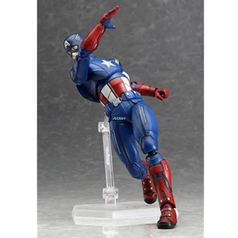 6 &quotМстители: Endgame супергерой Figma #226 Капитан Америка украшение ПВХ фигурка