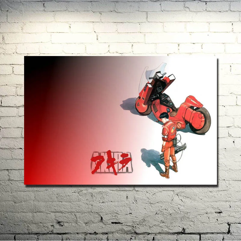Akira Red Fighting Anime Movie Art Silk Poster Print 13x20 24x36 Inches Pictures For Wall Decor 006 | Дом и сад