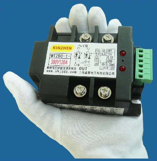 

MT2DC-1-380V120A Single-Phase Bridge Fully Controlled Thyristor DC Rectifier Module