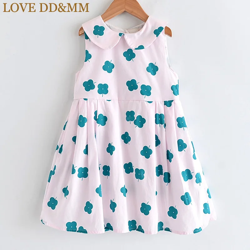 Платья для девочек LOVE DD &amp MM летняя новая детская одежда 2020 простое милое платье