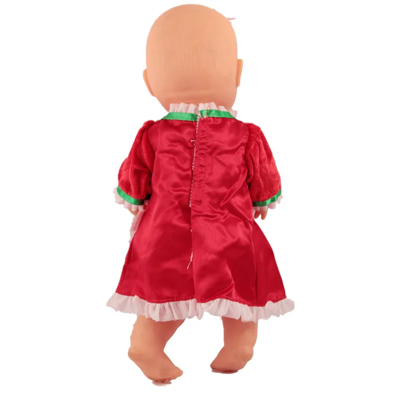 Новое красное платье Одежда для кукол подходит 35 см Nenuco кукла su Hermanita
