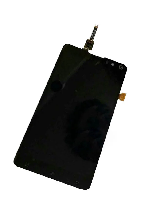 ЖК-дисплей с сенсорным сенсором для Lenovo S898T S898 дигитайзер в сборе черный цвет