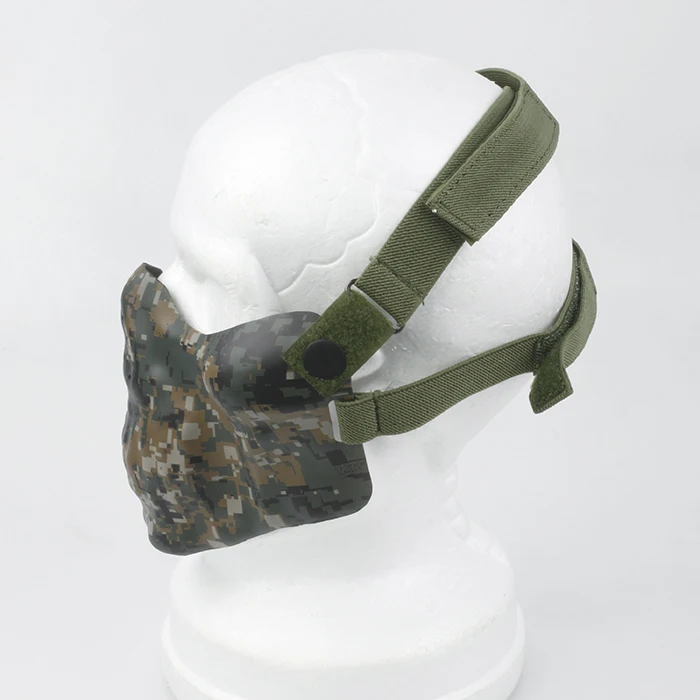 WL Marpat нейлоновая полумаска защитная маска для страйкбола пейнтбола камуфляжная