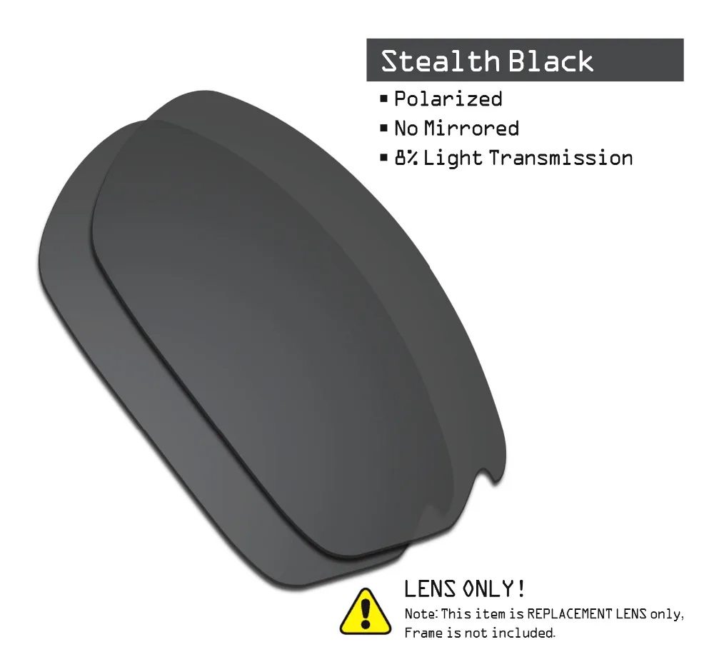 2 пары поляризованных солнцезащитных очков SmartVLT Сменные линзы для Oakley Carbon Shift Stealth