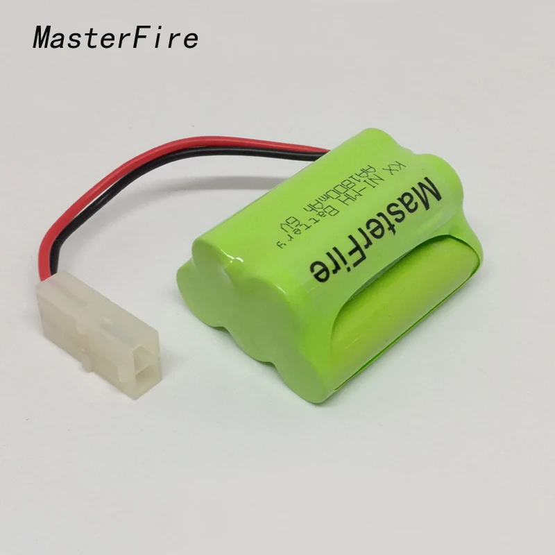 MasterFire 2 упак./лот Новый 6V AA 1800mAh Ni MH аккумулятор перезаряжаемые NiMH батареи с