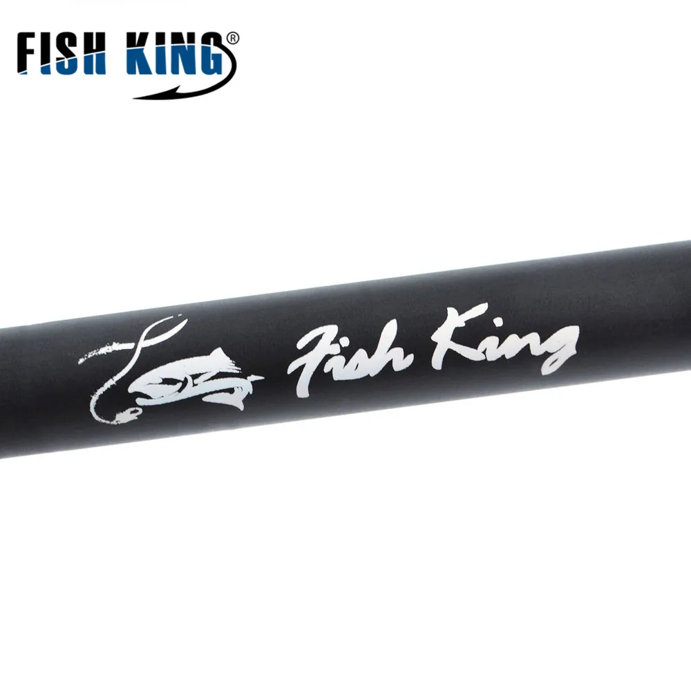 FISH KING, углеродная мягкая спиннинговая приманка, удочка, приманка, вес 15-40 г, 2,1 М-2,7 м, 4 секции, для приманки, для рыбалки