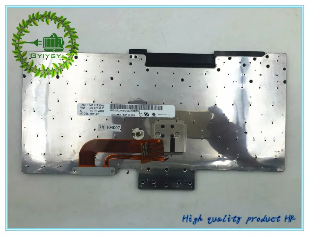 Клавиатура GYIYGY для lenovo ThinkPad клавиатура ноутбука T60 T60P T61 T61P R60 R61 T400 R400 W500|laptop
