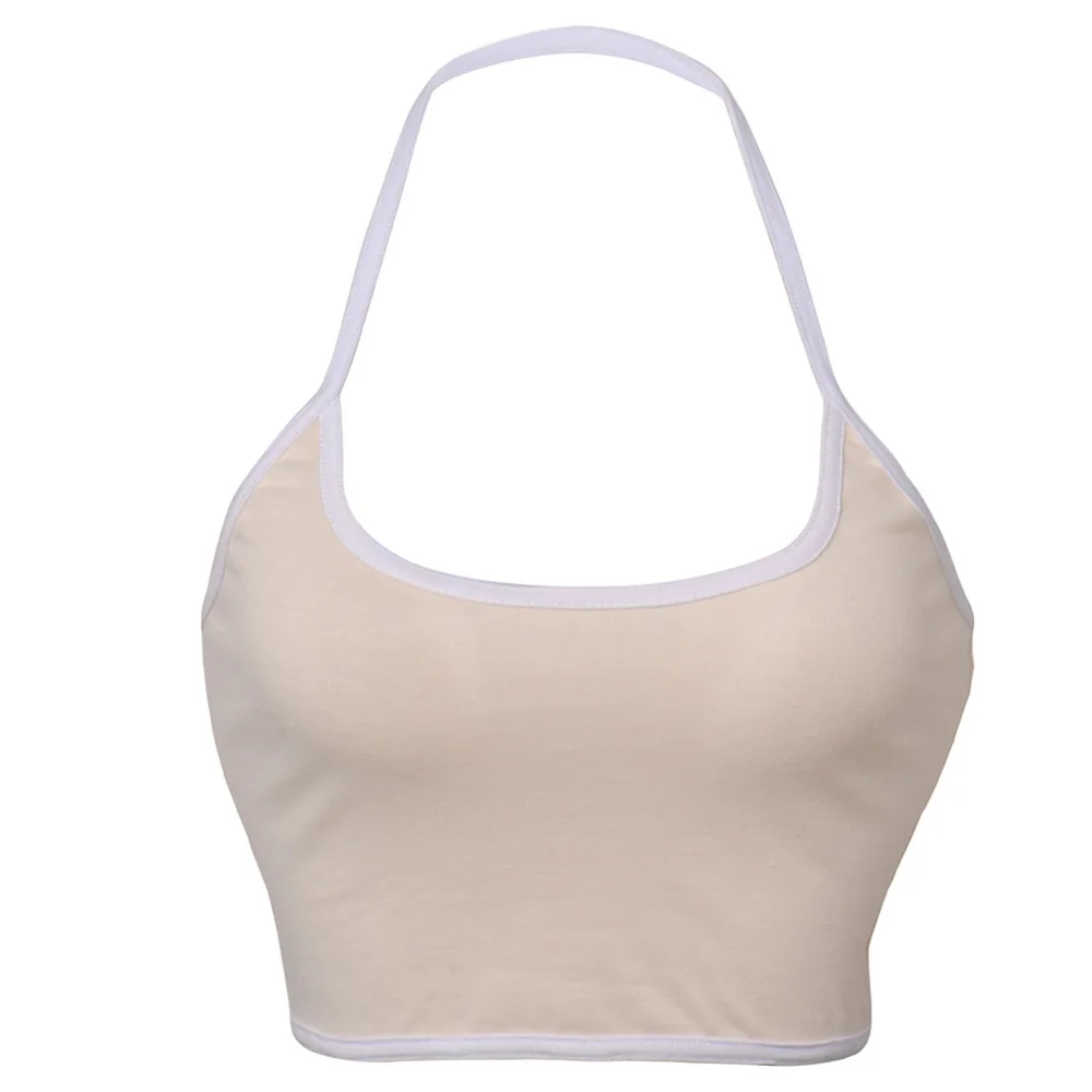 Лето 2017 г. пикантные Для женщин Топики женские укороченные одежда Бюстгальтер Crop