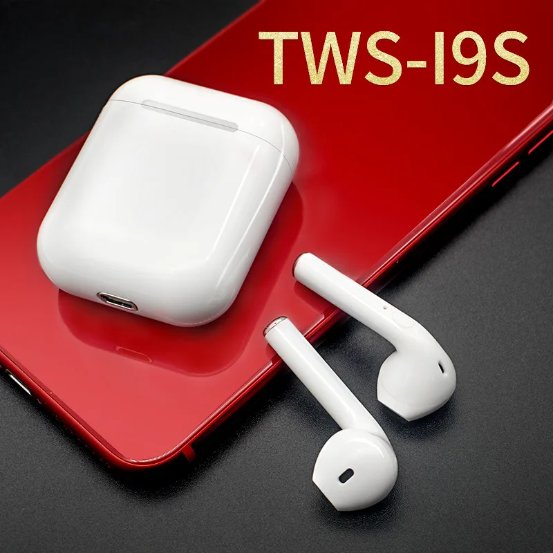 I9s tws Bluetooth наушники беспроводные 3D объемные звуковые с зарядным чехлом для IPhone