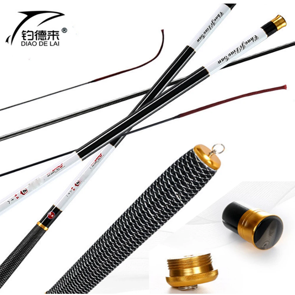 

Telescopic Carp Fishing Rod Superhard Carbon Fiber Fishing Pole Stream Rod Hand Pole 3.6 4.5 5.4 6.3 7.2 Meter
