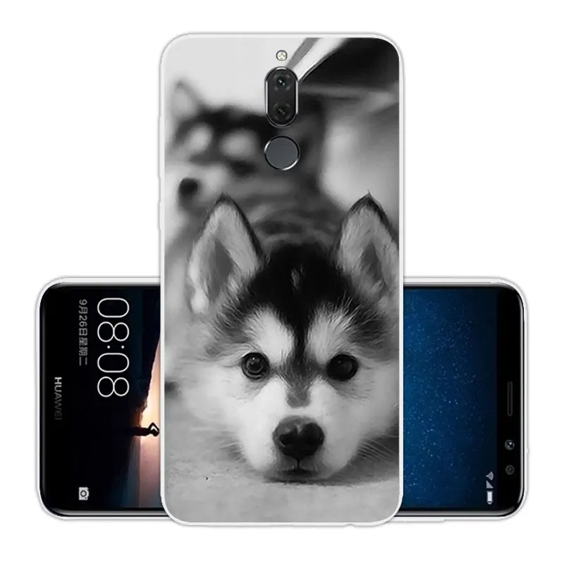 Coque for Huawei Nova 2i Mate 10 Lite Phone Case TPU Slim Silicon Brick Road Back Cover Maimang 6 Shell |