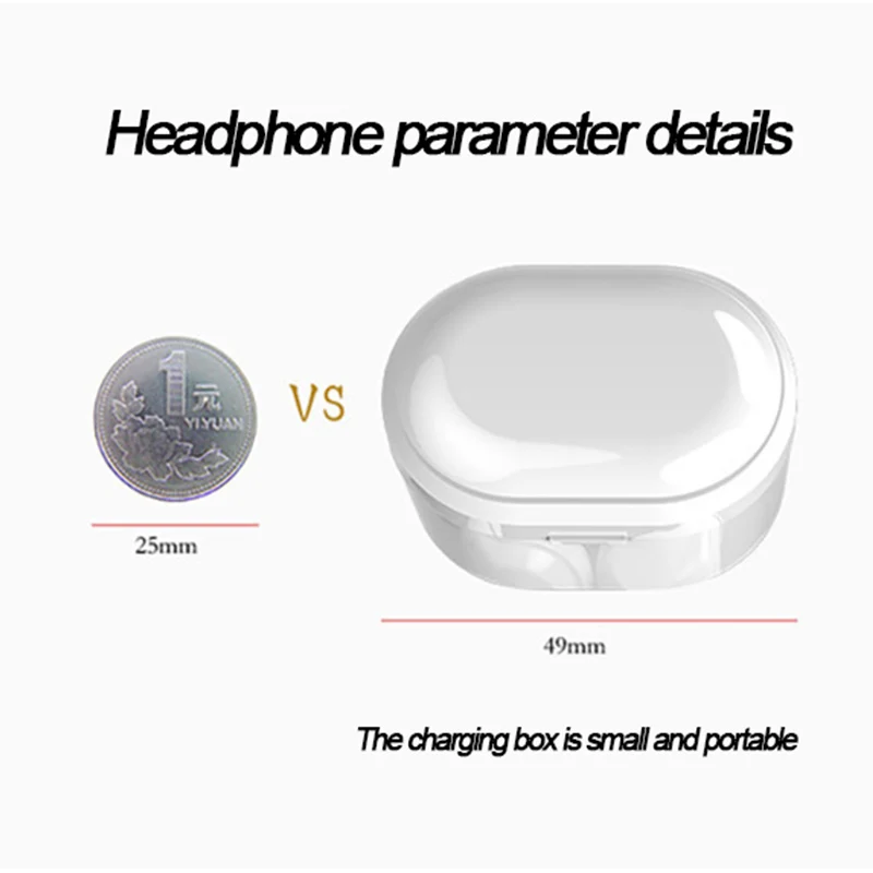 X6 TWS headset wireless Bluetooth ear in-ear mini 4.2 stereo touch waterproof call function support music bilat | Электроника
