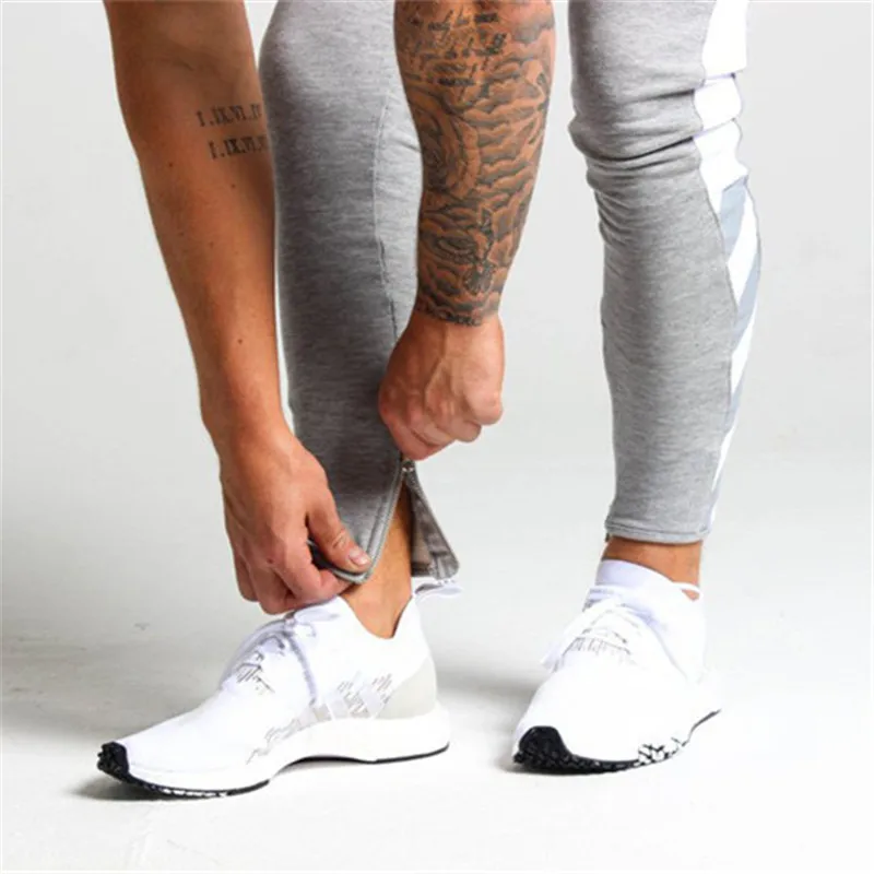 

New Men Pants fashion Men Pants casual Slim Fit Mens Joggers Sweatpants pantalon homme men clothes fitness pants