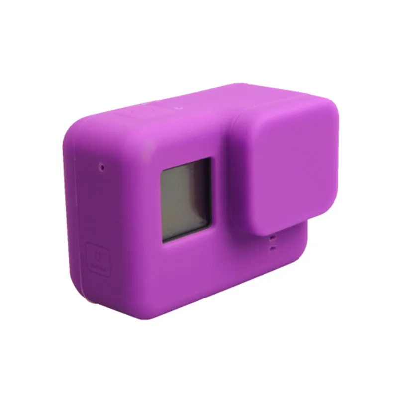 Мягкий силиконовый чехол для Gopro Hero 6 5 Защитная крышка объектива Go Pro Black Edtion