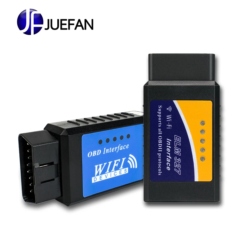Хит! Последняя версия ELM327 WIFI OBD2/OBDII автоматический диагностический сканер