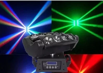 Hot sell Led moving head spider light 8x12W 4 IN1 RGBW beam LED bar stage lighting effect | Stage Lighting Effect