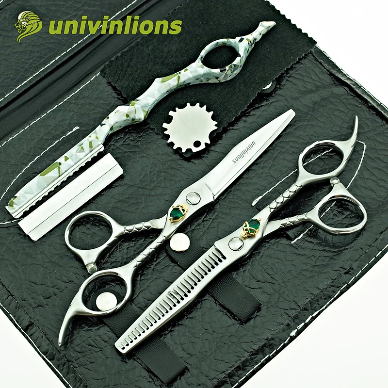 

6" japan hair scissors barber hairdressing scissors professional hair cutting scisors shears sale salon thinning scissors set