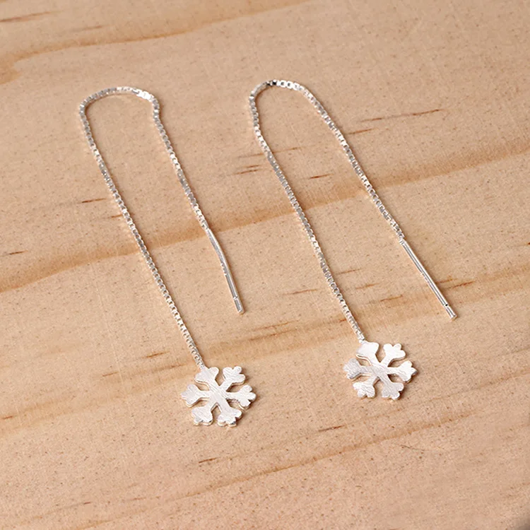 Женские гипоаллергенные серьги подвески из серебра 100% пробы|dangling earrings for women|dangle