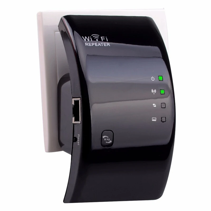 Wifi Router Repeater 802.11N/B/G Computer Networking Range Expander Wireless 300M Signal Boosters(Us Plug) | Компьютеры и офис